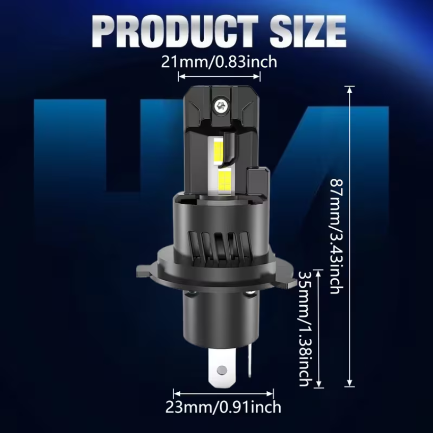 H4 LED Headlight Bulbs